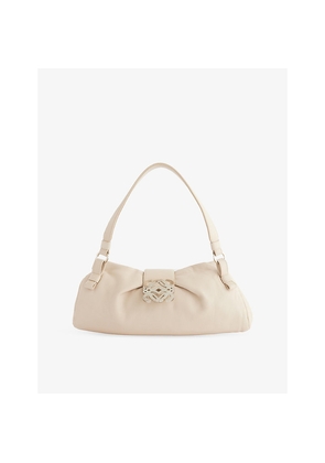 Womens Reselfridges Pre-Loved Loewe Anagram Leather Shoulder Bag