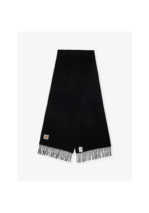 Mens Carhartt WIP Clan Fringed Wool Scarf