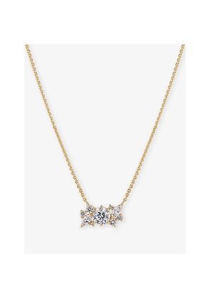 Womens Sif Jakobs Lovere 14ct Yellow-Gold and 0.58ct Lab Grown Diamond Necklace
