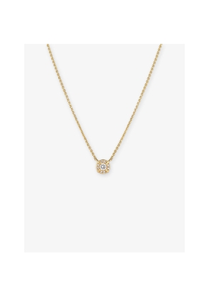 Womens Sif Jakobs Rome 14ct White and Yellow-Gold and 0.09ct Lab Grown Diamond Necklace