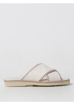 Flat Sandal HOGAN Woman color White