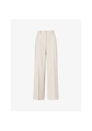 Womens Weekend Max Mara Corone Wide-Leg Woven Trousers