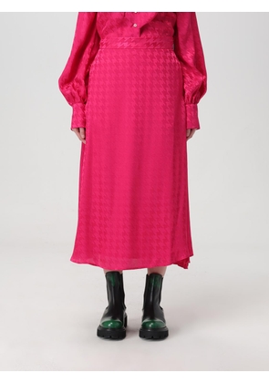 Skirt MSGM Woman color Fuchsia