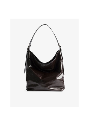 Womens Zadig&Voltaire Jane Patent-Leather Shoulder Bag