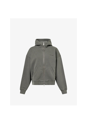 Womens Carhartt WIP Benton Zip-Up Cotton Hoody