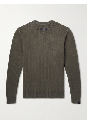 Rag & Bone - Simon Ribbed Cotton Sweater - Men - Green - S