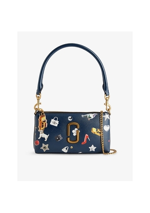 Womens Marc Jacobs The Trinket Snapshot Convertible Leather Shoulder Bag