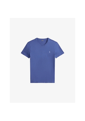 Mens Polo Ralph Lauren Custom Slim-Fit Crewneck Cotton-Jersey T-Shirt