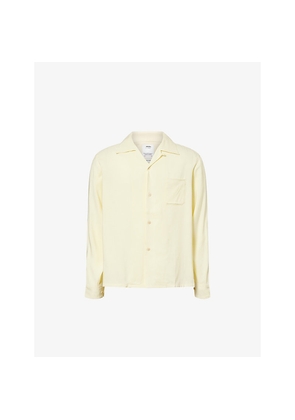 Mens Visvim Keesey Stitched-Collar Rayon Shirt