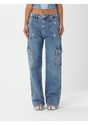 Jeans CHIARA FERRAGNI Woman color Denim