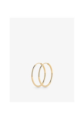 Womens Maria Black Senorita 20 18ct Yellow-Gold Plated Sterling-Silver Hoop Earrings
