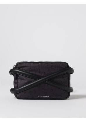 McQueen bag in nylon and leather