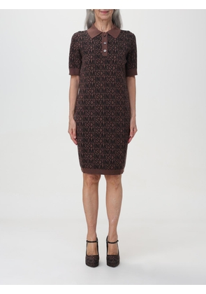 Dress MOSCHINO COUTURE Woman color Brown