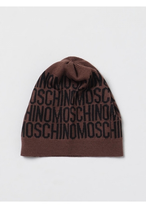 Hat MOSCHINO COUTURE Men color Brown
