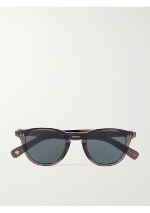 Garrett Leight California Optical - Hampton X Round-Frame Acetate Sunglasses - Men - Gray