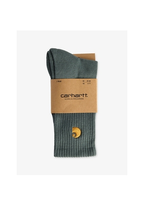 Mens Carhartt WIP Chase Ribbed Cotton Socks