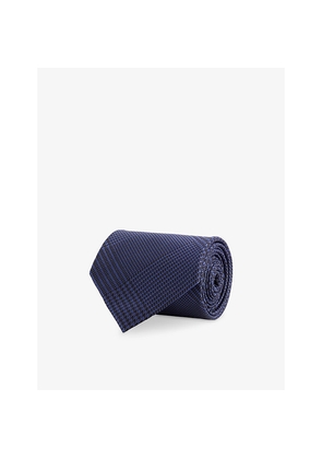 Mens Tom Ford Contrast-Weave Silk Tie