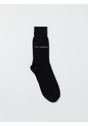 Socks KARL LAGERFELD Men color Black
