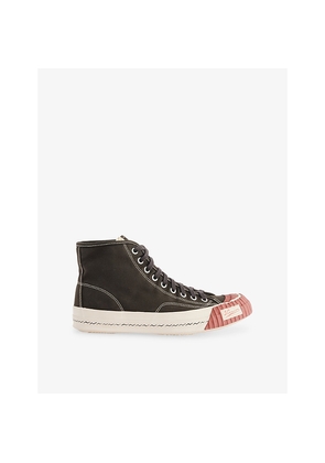 Mens Visvim Skagway Hi Alta Canvas Trainers