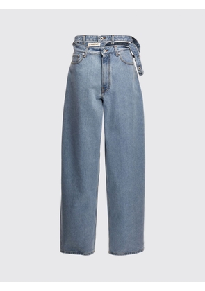 Jeans Y/PROJECT Woman color Blue