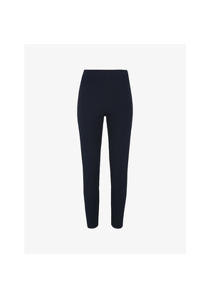 Womens Whistles Super Slim-Fit Stretch-Cotton Trousers