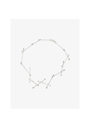 Womens La Maison Couture Myriam Soseilos Kituna Sterling-Silver Chain Necklace