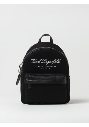 Backpack KARL LAGERFELD Woman color Black