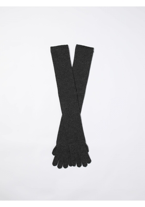 Gloves MAX MARA Woman color Grey