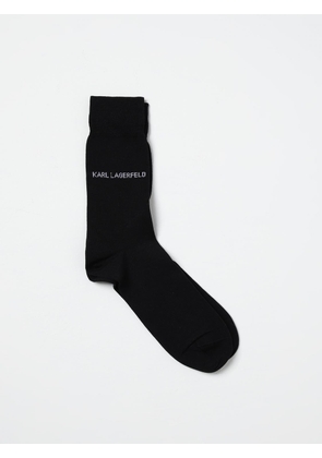 Socks KARL LAGERFELD Men color Black
