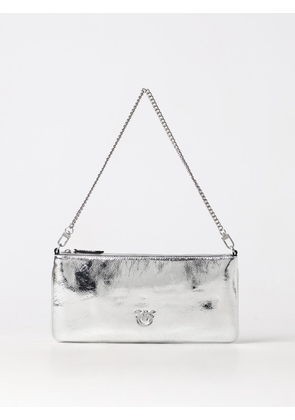 Shoulder Bag PINKO Woman color Silver
