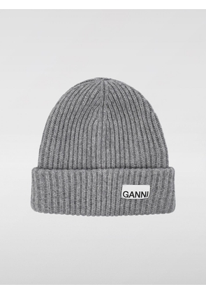 Hat GANNI Woman color Grey