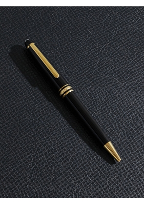 Montblanc - Meisterstück Classique Resin and Gold-Plated Ballpoint Pen - Men - Black