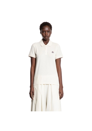 Logo Patch Cotton Piqué Polo Shirt