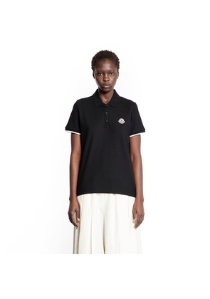 Logo Patch Cotton Piqué Polo Shirt