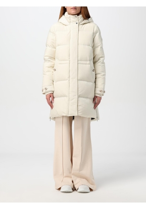 Coat WOOLRICH Woman color Cream