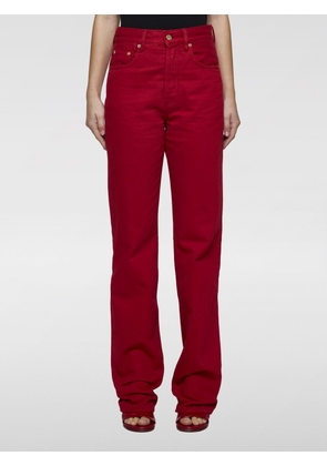 Jeans JACQUEMUS Woman color Red
