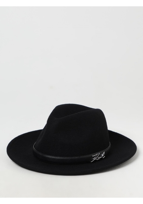 Hat KARL LAGERFELD Woman color Black