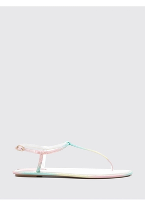 Heeled Sandal RENE CAOVILLA Woman color Multicolor