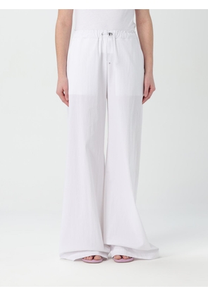 Pants MOSCHINO JEANS Woman color White