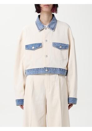 Jacket MOSCHINO JEANS Woman color Beige