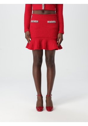 Skirt SELF-PORTRAIT Woman color Red
