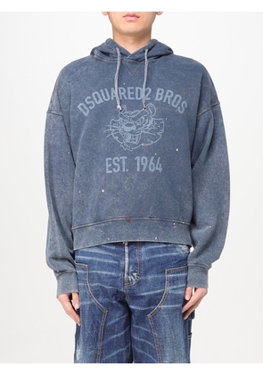 Sweatshirt DSQUARED2 Men color Denim