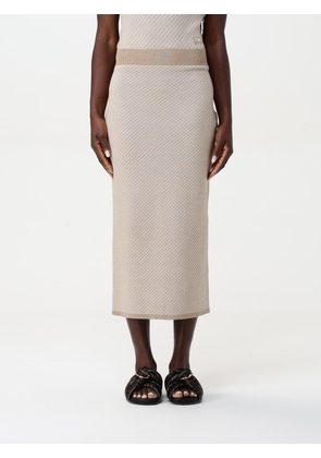 Skirt FENDI Woman color Beige