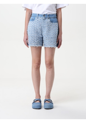 Shorts STELLA MCCARTNEY Woman color Gnawed Blue