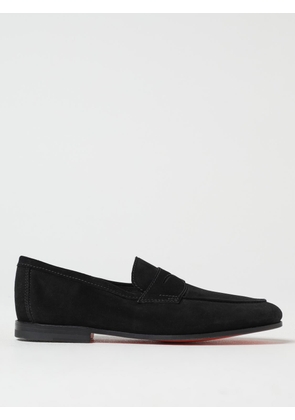 Loafers SANTONI Men color Black