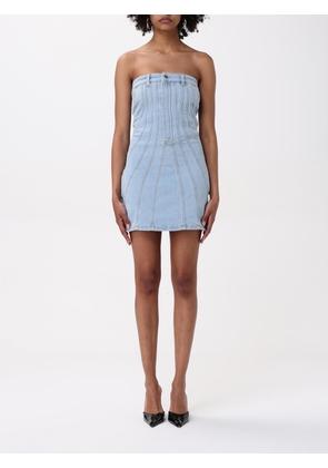 Dress MUGLER Woman color Blue