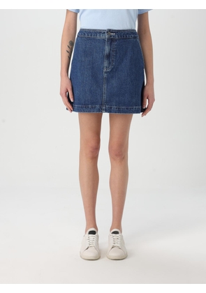 Skirt A. P.C. Woman color Blue