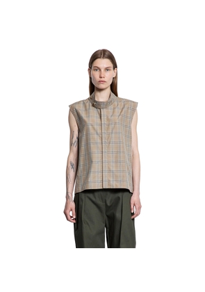 BURBERRY WOMAN BEIGE VESTS