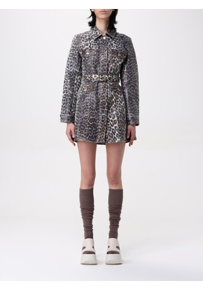 Dress GANNI Woman color Multicolor
