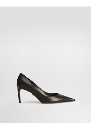 Dolce & Gabbana Devotion Calfskin Pumps - Woman Pumps And Slingback Black 37.5